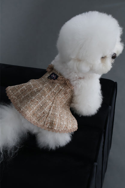 【PRE-ORDER】Moon Tweed A-Line Dress
