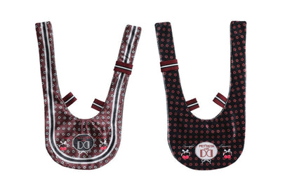 即納 ［Design For Dog x PETTISTA］Velvet Cape Wine&Black