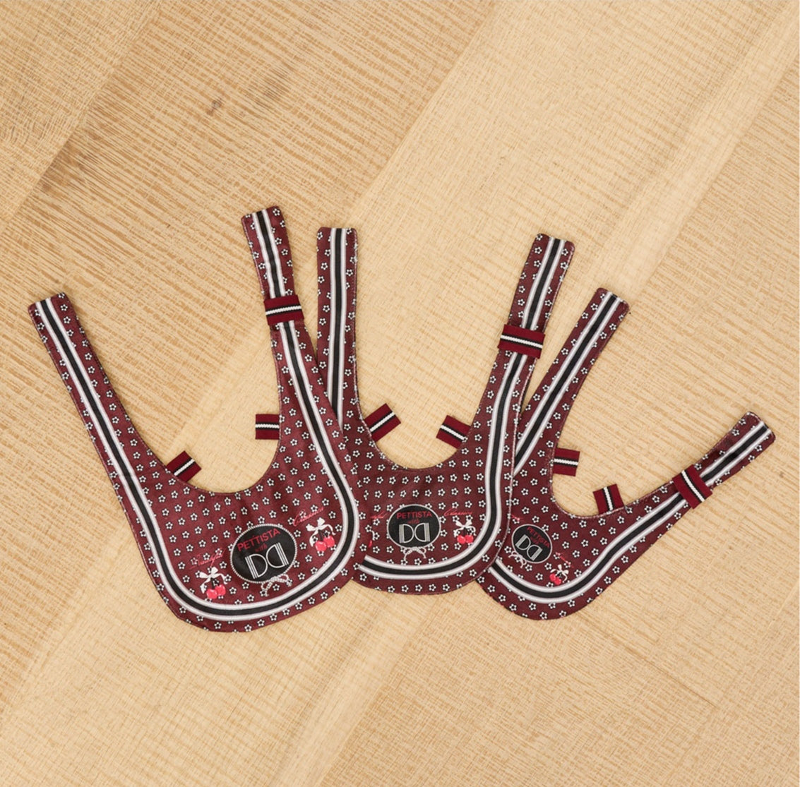 即納 ［Design For Dog x PETTISTA］Velvet Cape Wine&Black