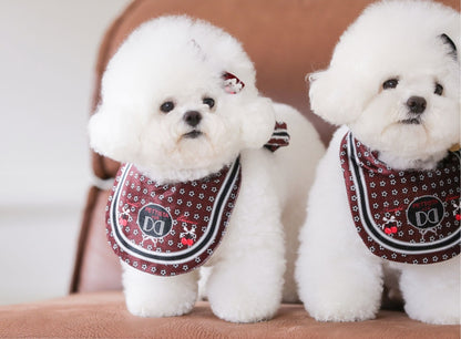 即納 ［Design For Dog x PETTISTA］Velvet Cape Wine&Black