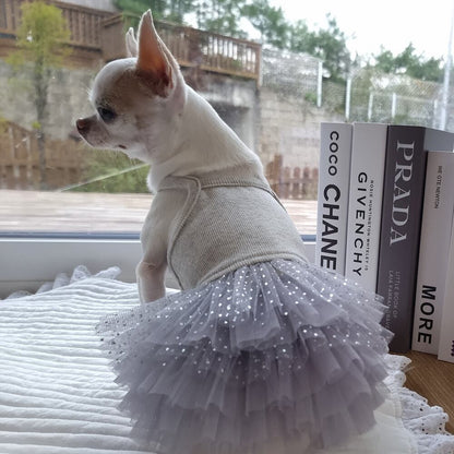 即納 Pure Color Tutu グレーパール
