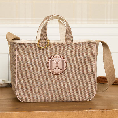 即納 Wool Tweed Walking Bag 全3色