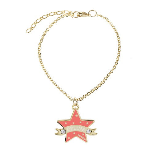 You Are My Star Necklace【迷子札】オレンジ
