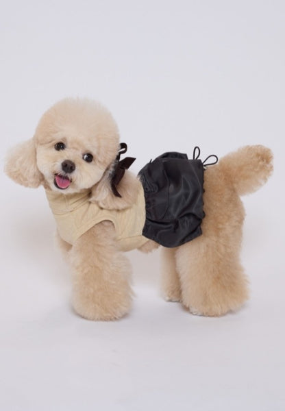 Bubble Pocket Dress ダークブラウン