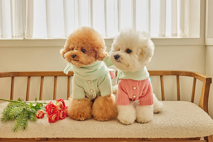 即納 Baby Ribbon Cardigan ミント