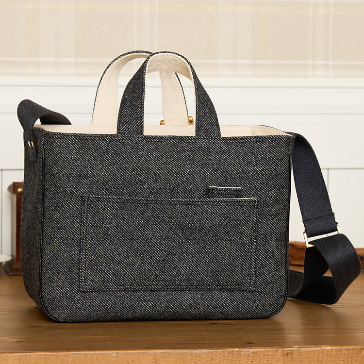 即納 Wool Tweed Walking Bag 全3色