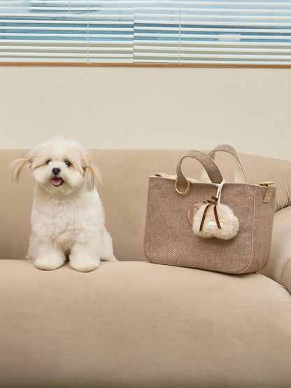 即納 Wool Tweed Walking Bag 全3色