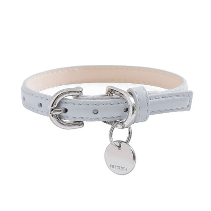 一部即納 Bloom Collar【迷子札】ミルクグレー