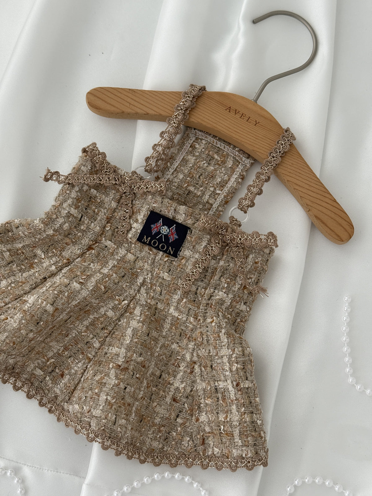 【PRE-ORDER】Moon Tweed A-Line Dress