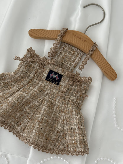 【PRE-ORDER】Moon Tweed A-Line Dress