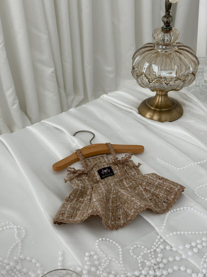【PRE-ORDER】Moon Tweed A-Line Dress