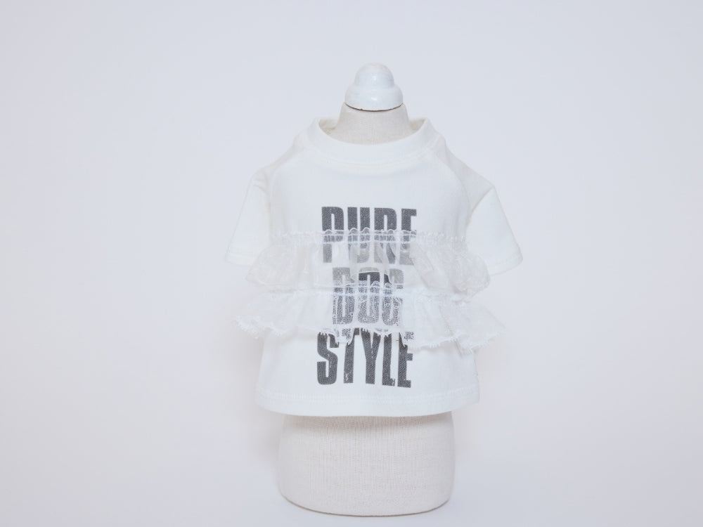 Pure Dog Lace Top ホワイト