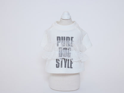 Pure Dog Lace Top ホワイト