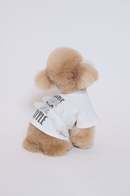 Pure Dog Lace Top ホワイト