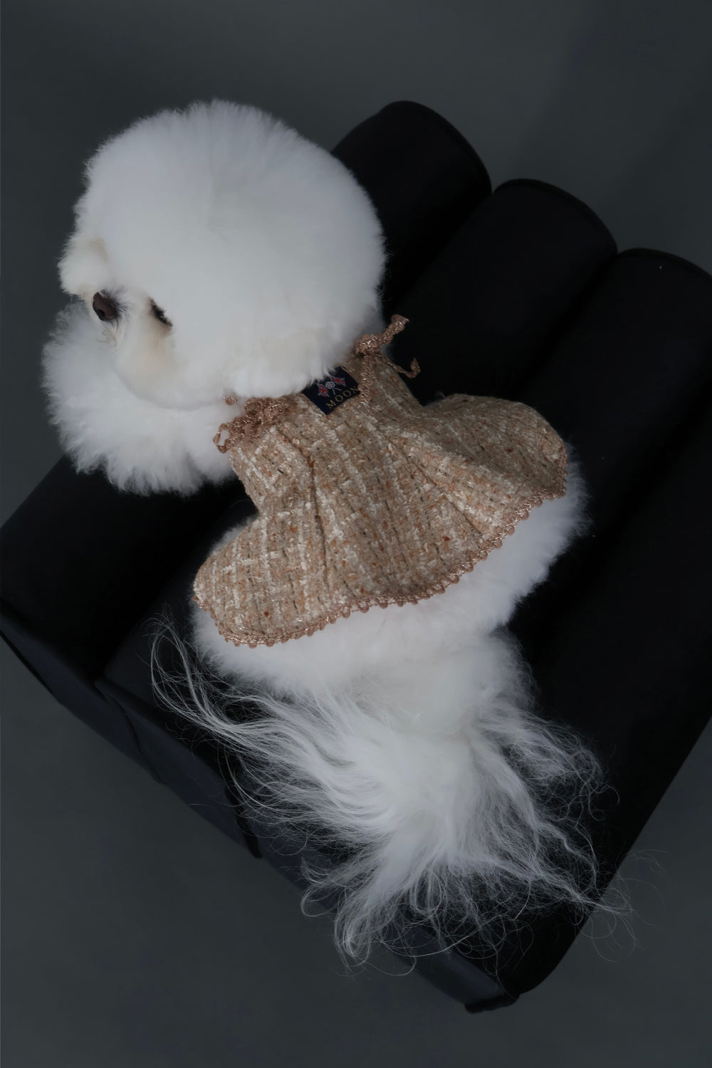 【PRE-ORDER】Moon Tweed A-Line Dress
