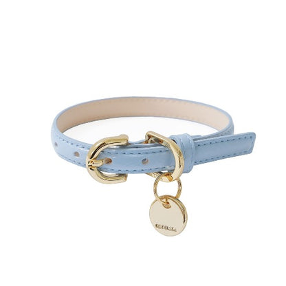 Bloom Collar【迷子札】スカイブルー