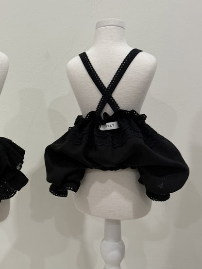 【PRE-ORDER】Black Lace Pants