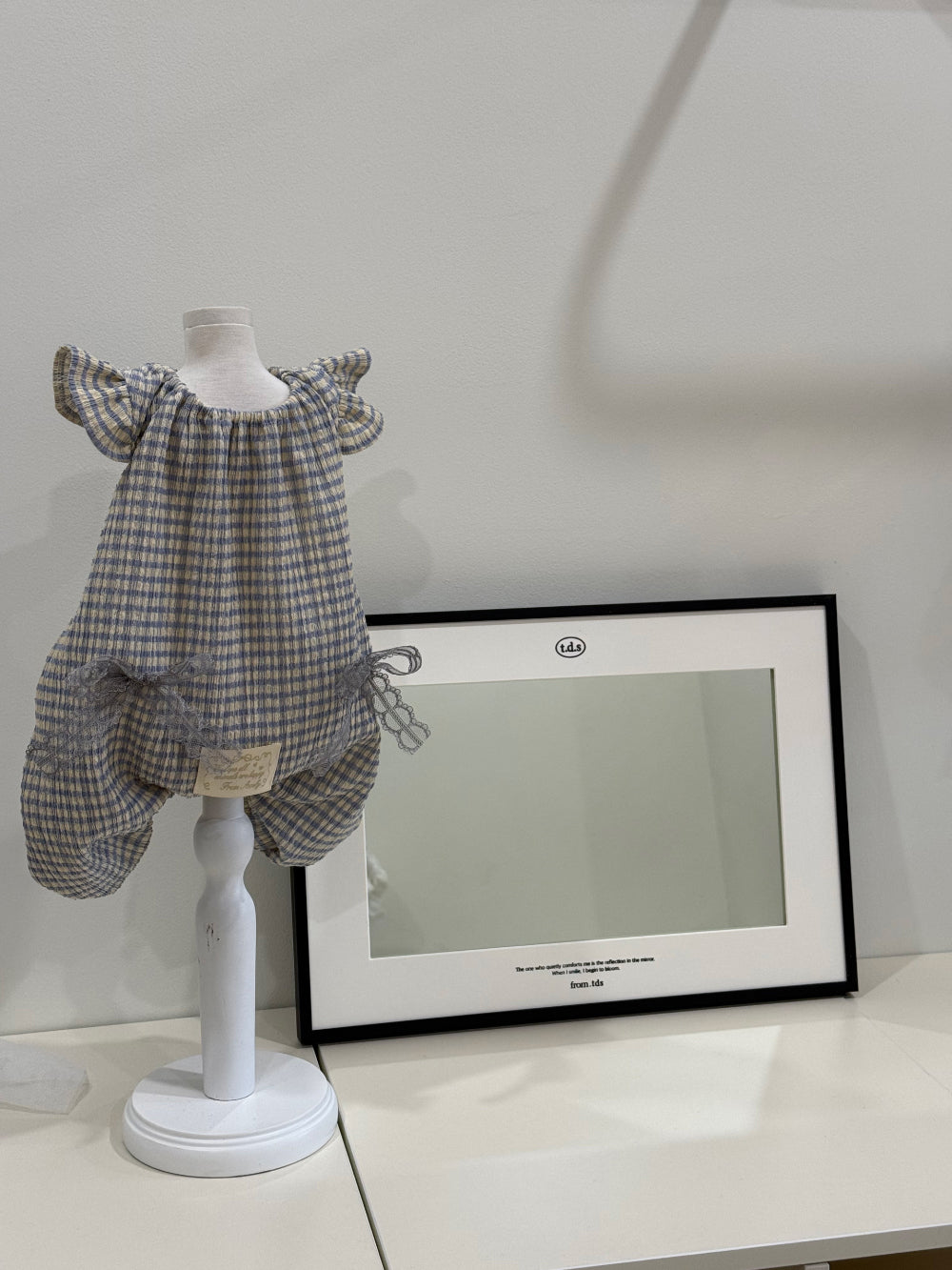 Check Frill Jumpsuit 全2色