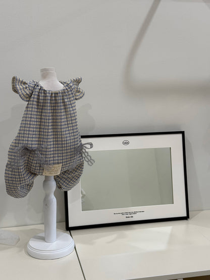 Check Frill Jumpsuit 全2色