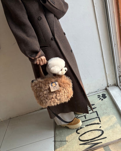Cheeselet Walk Bag  Winter Fur