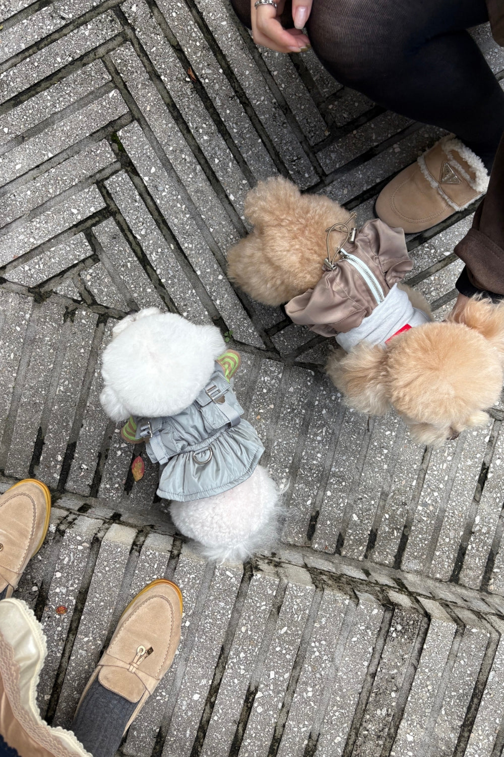 Utility Running Jumper カーキグレー