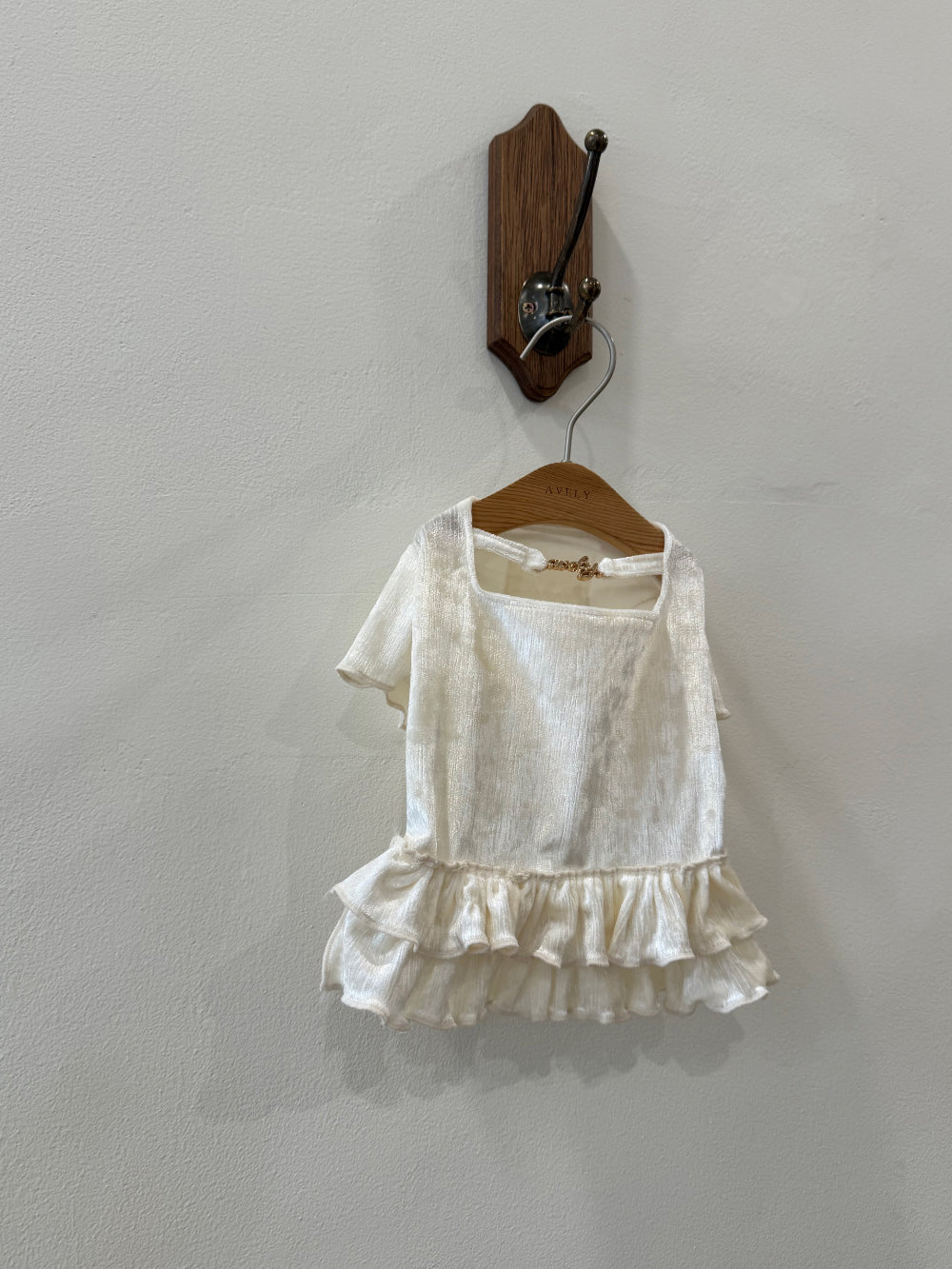 Velvet Ruffle Top 全3色