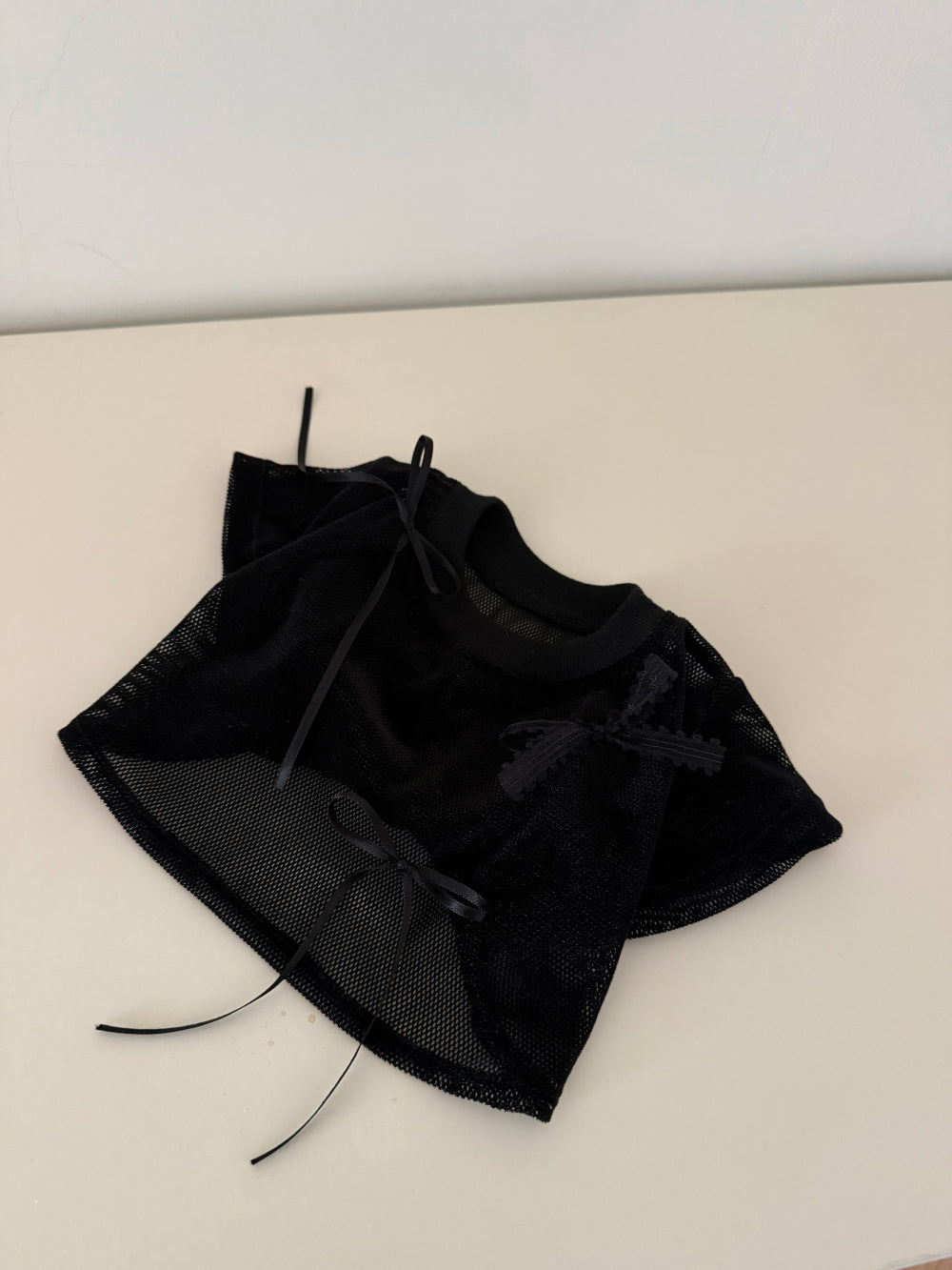 【PRE-ORDER】Velvet Mesh Top 全2色