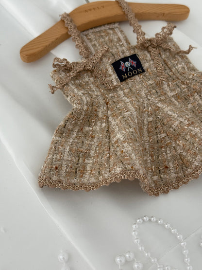 【PRE-ORDER】Moon Tweed A-Line Dress
