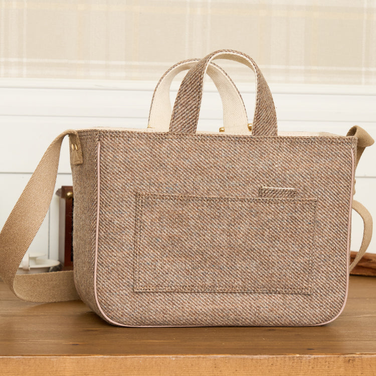 即納 Wool Tweed Walking Bag 全3色