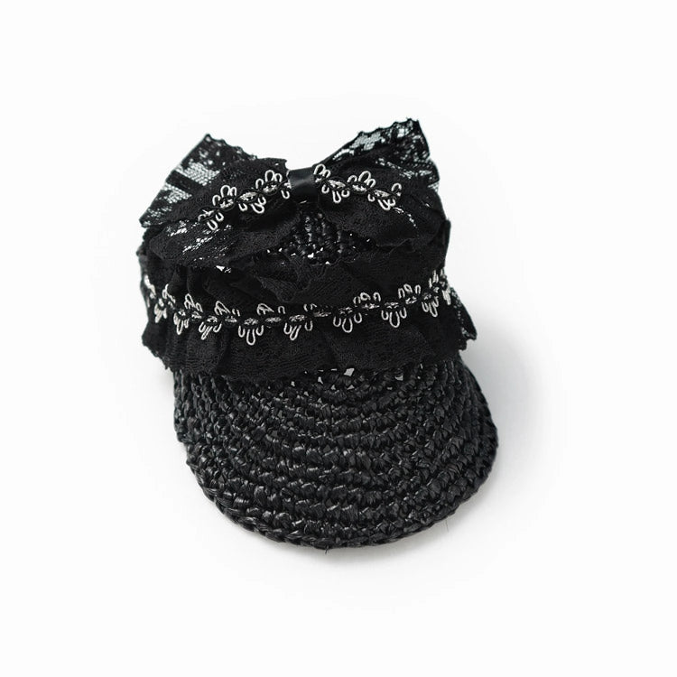 即納 Raffia Suncap ブラック