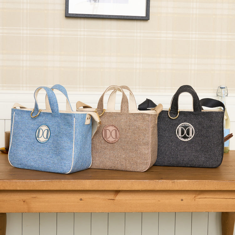 即納 Wool Tweed Walking Bag 全3色