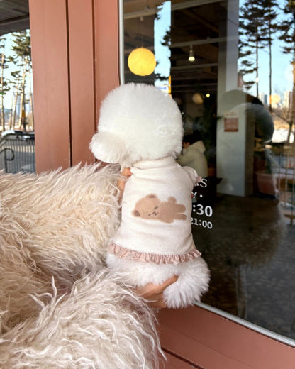 即納 Bear Friend Highneck Top 全4色
