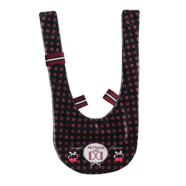 即納 ［Design For Dog x PETTISTA］Velvet Cape Wine&Black