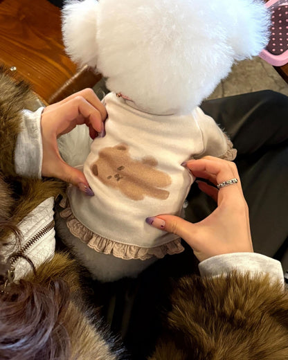 即納 Bear Friend Highneck Top 全4色