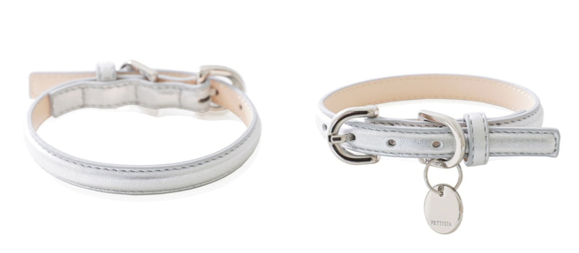 Bloom Collar【迷子札】 シルバー