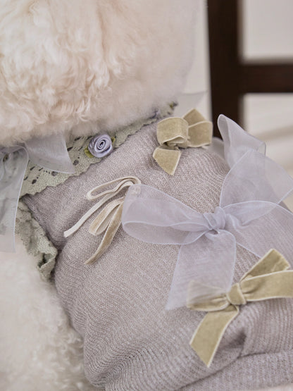 即納 Giselle knit オリーブ