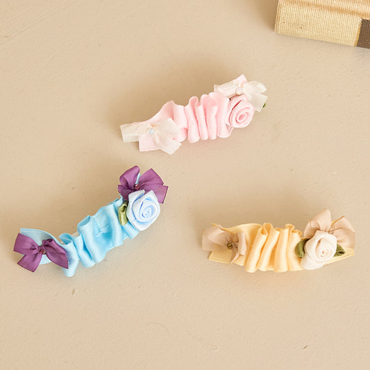 Macaron Rose Hairpin 全3色