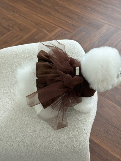 【PRE-ORDER】Full Brown Dress