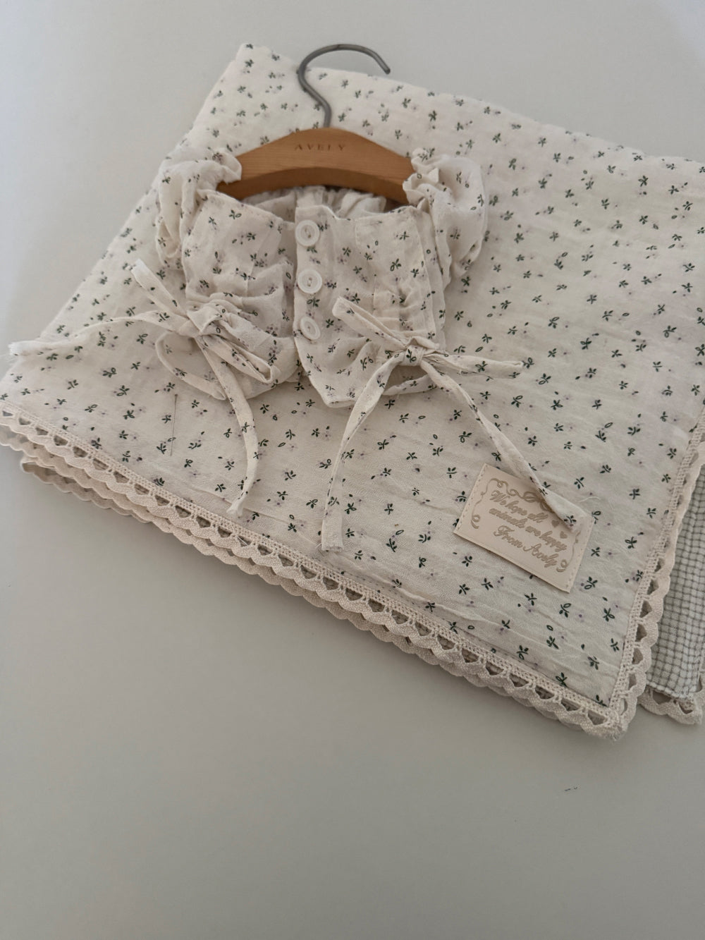 【PRE-ORDER】Lavender Floral Blanket