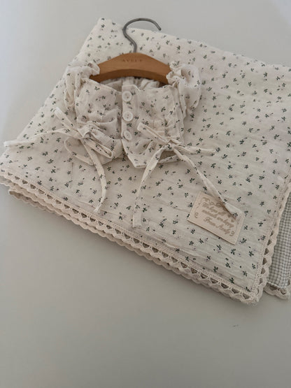 【PRE-ORDER】Lavender Floral Blanket