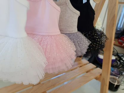 即納 Pure Color Tutu ブラックスパンコール