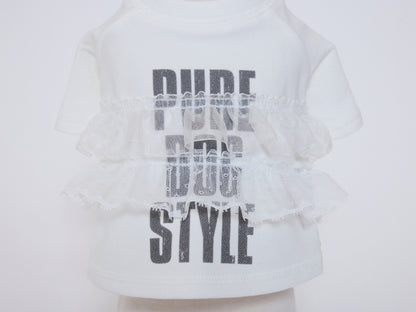 Pure Dog Lace Top ホワイト