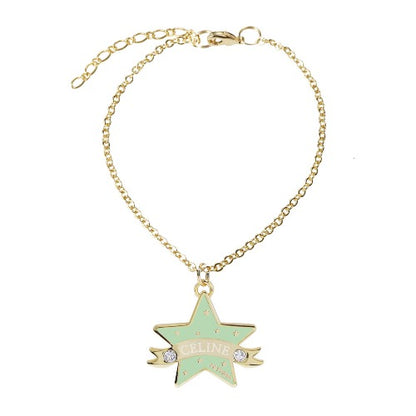 You Are My Star Necklace【迷子札】グリーン