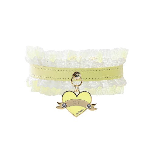 Sherbet Lace Collar【迷子札】レモン