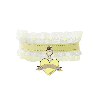Sherbet Lace Collar【迷子札】レモン