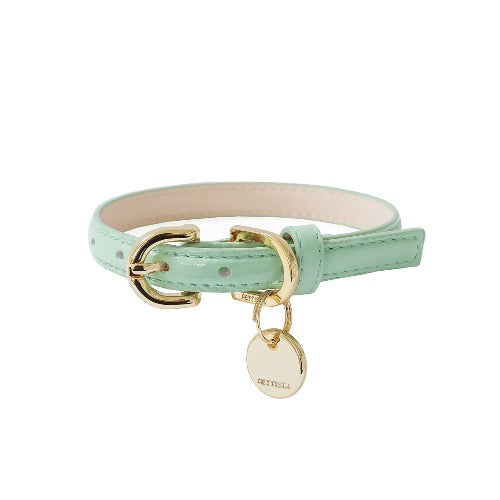 Bloom Collar【迷子札】メロングリーン