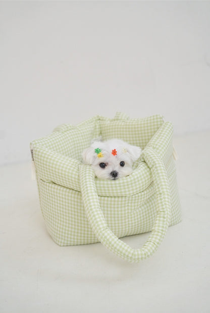 Wide Bag プレイドグリーン