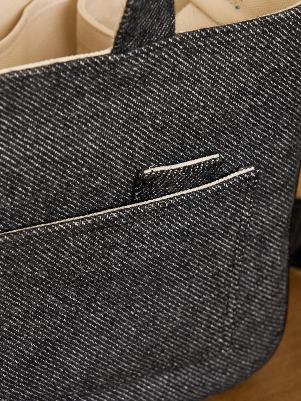 即納 Wool Tweed Walking Bag 全3色