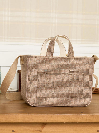 即納 Wool Tweed Walking Bag 全3色