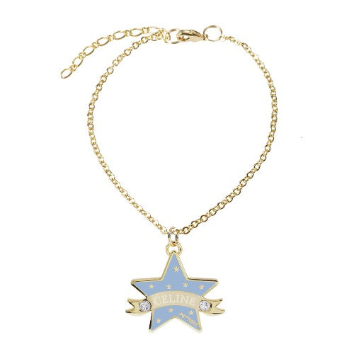 You Are My Star Necklace【迷子札】スカイブルー